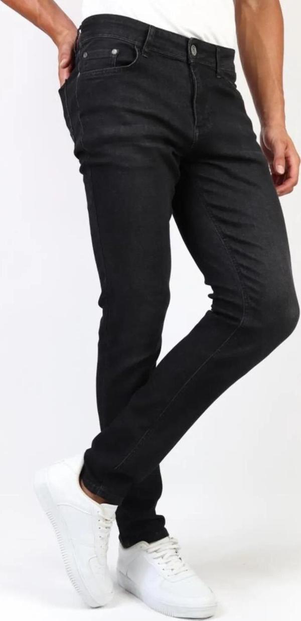 Denim Skınny Fit Siyah Jean Pantolon-6897 - Image 1
