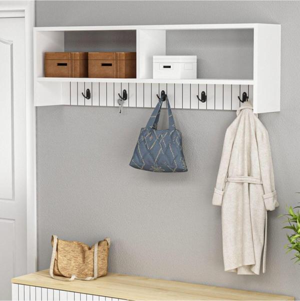 DemonteHome Sarandondh İki̇ Rafli Askilik Beyaz - Image 1