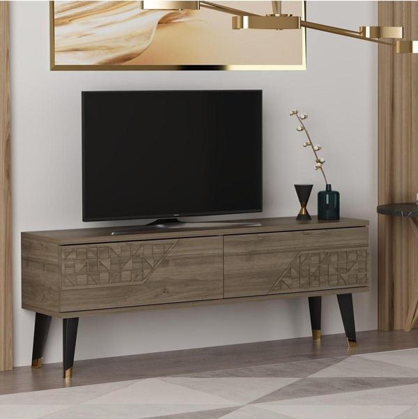 DemonteHome Torontodh 2 Kapakli Tv Sehpasi Cevi̇z - Image 1