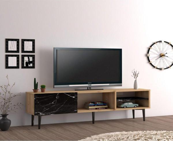 DemonteHome Lipadh Tv Ünitesi Safirmeşe Royalmermer - Image 1