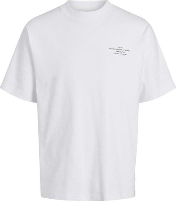 Jack&Jones Blachad Brandıng Erkek Tişört 12259357 - Image 1