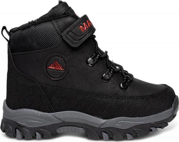 Celira Mxs Cırtlı Siyah Kırmızı Erkek Çocuk Bot Ayakkabı - Image 1