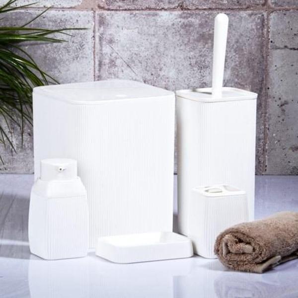 Kosova OKY-501-B  5LI Banyo Seti Beyaz - Image 1