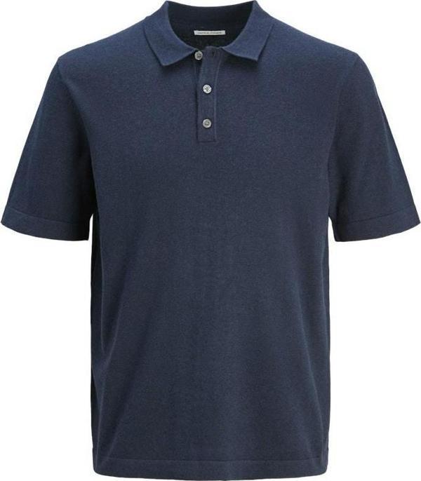 Jack&Jones Emıl Knıt Relaxed Relax Fit Tiriko Erkek Polo Yaka Tişört 12268216 - Image 1