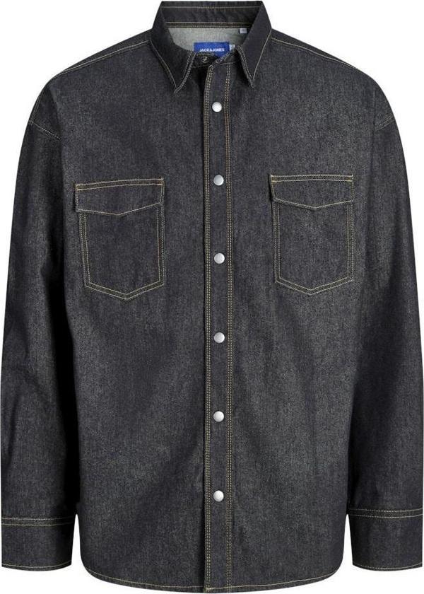 Jack&Jones Raustın Erkek Jean Gömlek 12277480 - Image 1