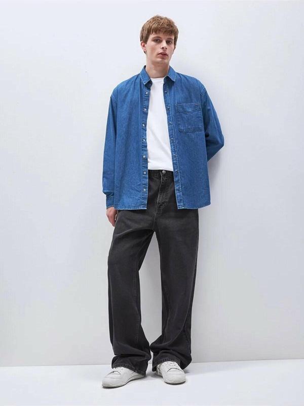 Ltb Jason Arıah Wash Erkek Jean Gömlek - Image 1