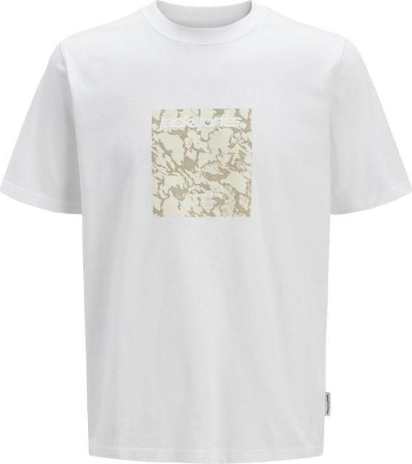 Jack&Jones Tarmac Camo Front Erkek Tişört 12273239 - Image 1