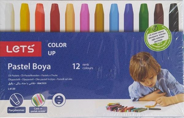 Pastel Boya 12 Renk L-6120 - Image 1
