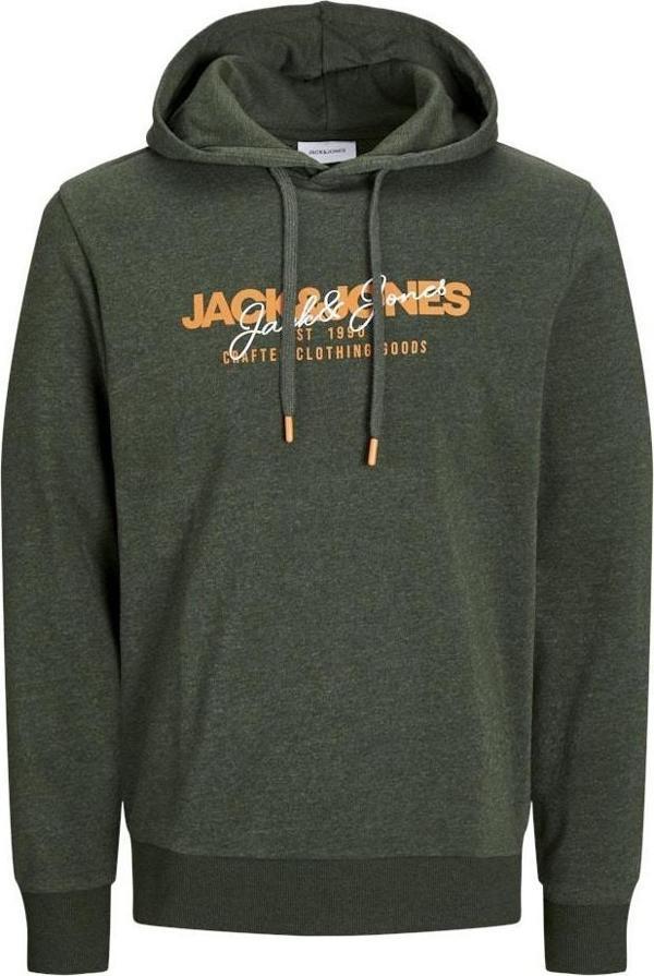 Jack&Jones Alvıs Kapüşonlu Erkek Sweat 12256848 - Image 1