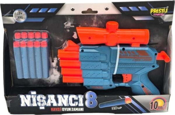 Nişancı 8 Sünger Dart Atan Silah - Image 1