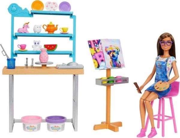 Nessiworld Barbie'nin Sanat Atölyesi HCM85 - Image 1