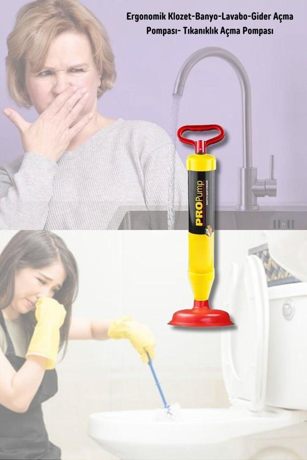 polo55.sport.1855 Ergonomik Klozet-Banyo-Lavabo-Gider Açma Pompası- Tıkanıklık Açma Pompası - Image 1