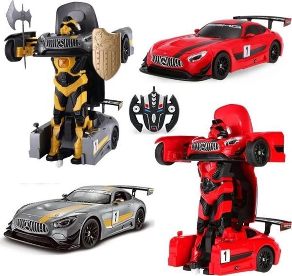 NessiWorld Rastar Robota Dönüşen Kumandalı Mersedes AMG GT3 - Image 1