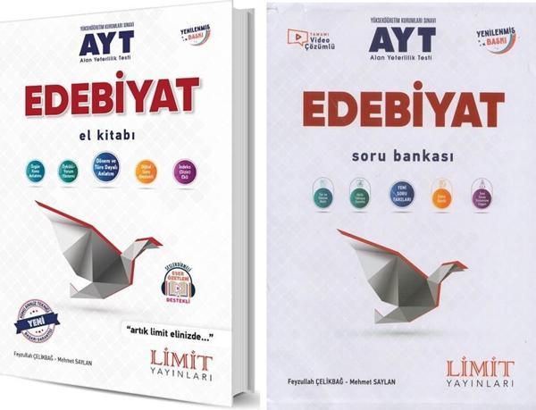 Limit Yayınları AYT Edebiyat Soru Bankası ve Edebiyat El Kitabı 2 Kitap Set - Limit Yayınları - Image 1