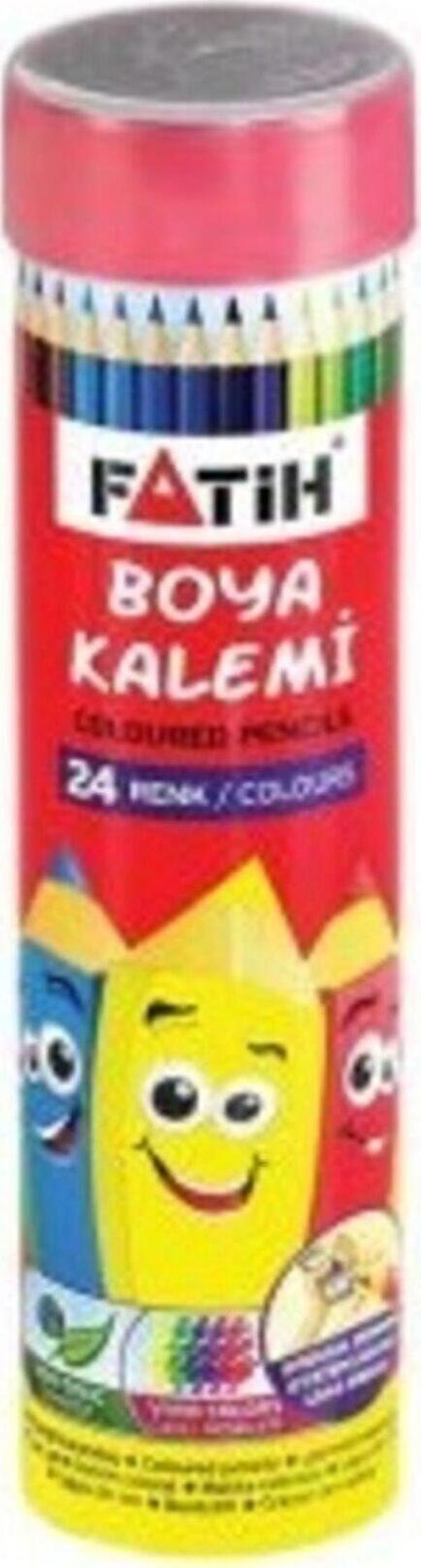 24 Renk Tam Boy Metal Tüp Kuru Boya 33224 - Image 1