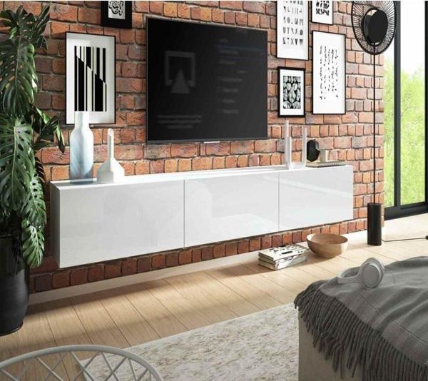 Decoroys Lopez Tv Ünitesi Beyaz - Image 1
