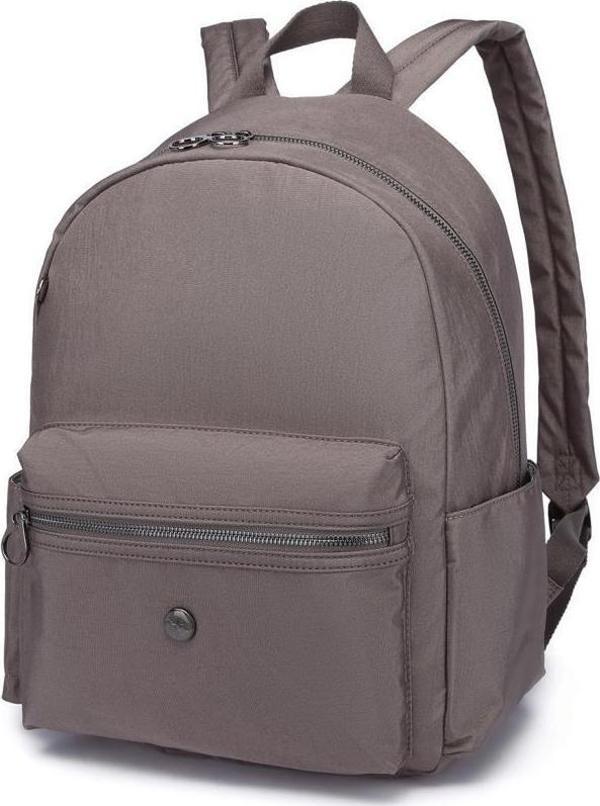Nano Metalik Kumaş Kadın Sırt Çantası Smart Bags 3086 K.Gri - Image 1
