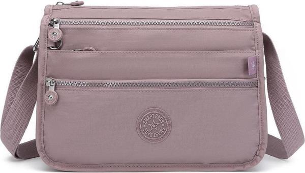 Smart Bags Krinkıl Kumaş Kadın Postacı Çantası 1128 Ten - Image 1