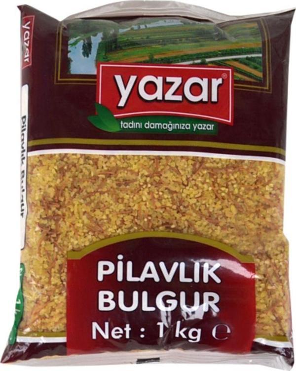 Yazar Iri Taneli Pilavlık Bulgur 1 Kg X 12 Adet - Image 1