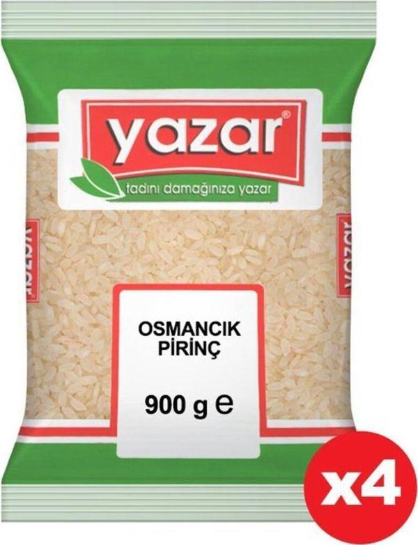 Yazar Osmancık Pirinç 900 Gr. X 4 Paket - Image 1