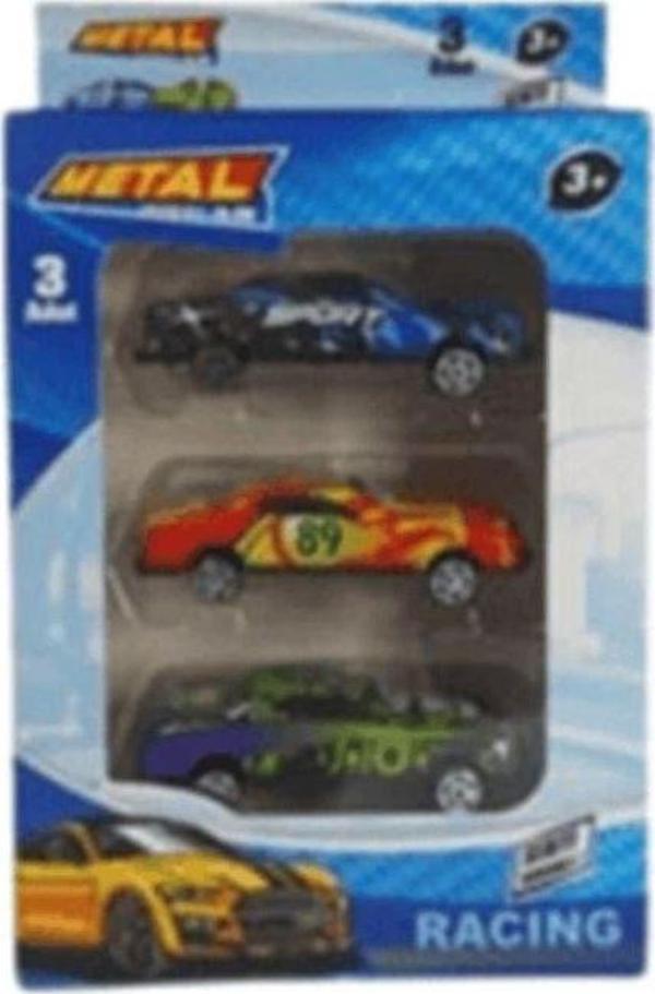 Beren 3 lü Metal Araba Set 2421 - Image 1