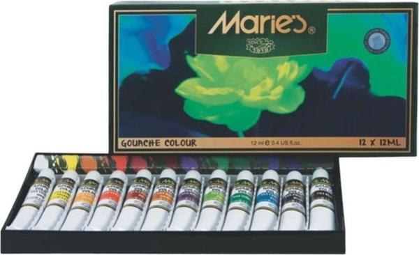 MARİES GUAJ BOYA 7312B  ( 12'li * 12 ml) - Image 1