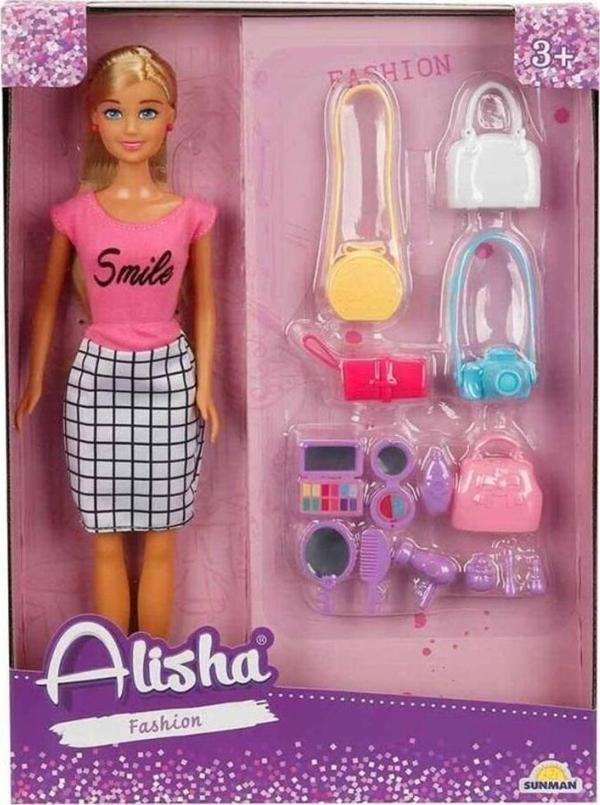 3392 Alisha Fashion Aksesuar Set 29cm Kız Erkek Çocuk Oyuncakları Eğitici Oyuncaklar - Image 1