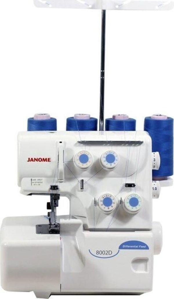 Janome 8002D Taşınabilir Overlok Makinesi - Image 1