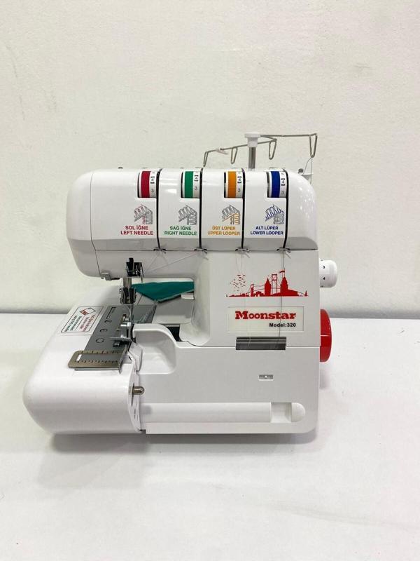 Kuffon Moonstar 320 Ev Tipi 3 - 4 İplik Overlok Dikiş Makinesi - Image 1