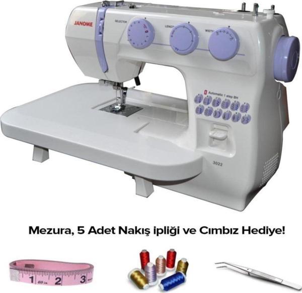 Janome 3022 Ev Tipi Dikiş Nakış Makinesi + Tabla - Image 1