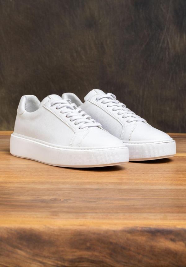 Selin Soylu Erkek Ayakkabı, Günlük Ayakkabı, Casual Ayakkabı Beyaz 43 - Image 1