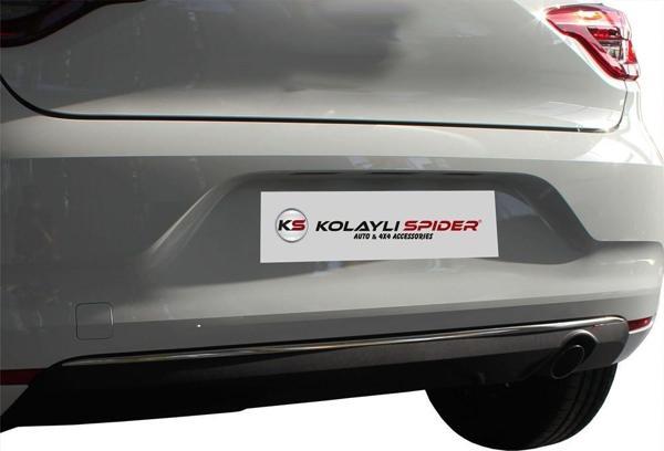 Renault Clio 5 Arka Tampon Çıtası Krom 2019 ve Sonrası - Image 1