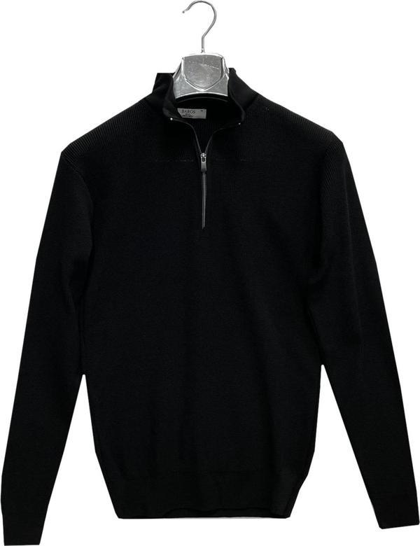 Baros Erkek Slim Fit Uzun Kol Dik Yaka Triko Kazak-6981 - Image 1