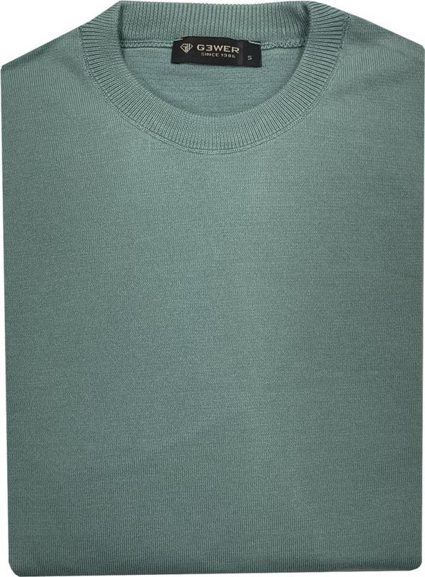 Slim Fit Erkek Sıfır Yaka Triko Kazak-7028 - Image 1