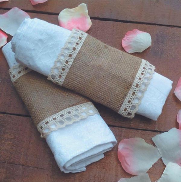 Kütükhouse Jüt Kumaş Peçetelik 6Lı Set - Image 1