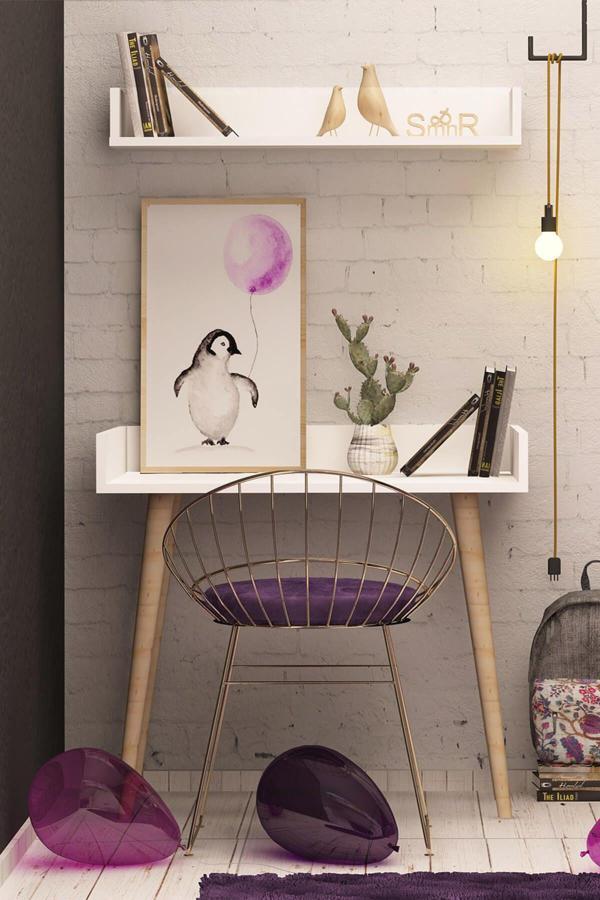 Mymob Ballony Çalışma Masası 60X84X90 cm - Image 1
