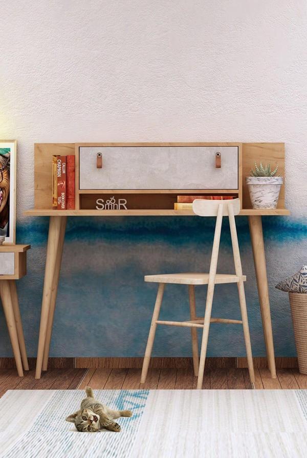 Mymob Betong Plus Soojin Çalışma Masası 60X107X120 cm - Image 1