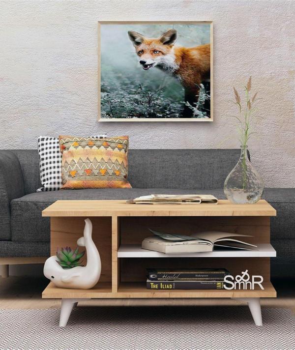 Mymob Skull Orta Sehpa 40x80x80 cm - Image 1