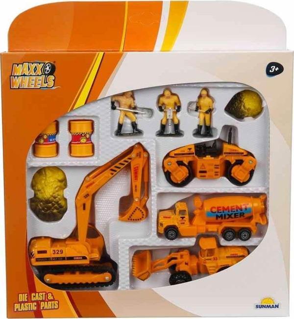 SUNMAN İNŞAAT SETİ 11 PARÇA - Image 1