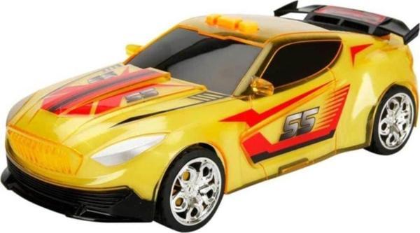 Teamsterz Sesli ve Işıklı Renk Değiştiren Araba Sarı 27 cm. - Image 1