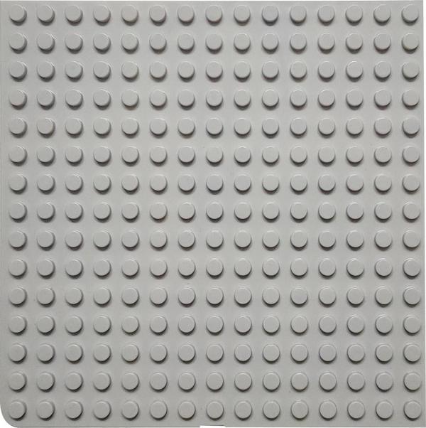 LegoDuplo Uyumlu Büyük Zemin Gri - Image 1