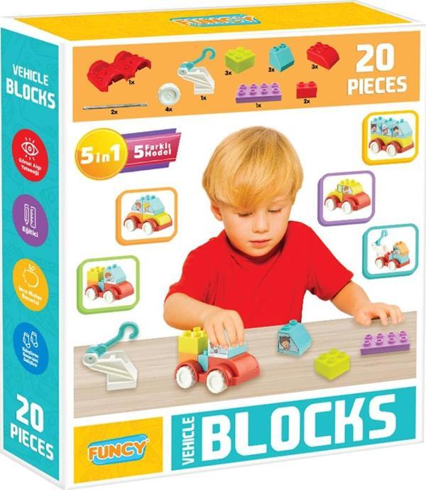 Araç Bloklar 20 Parça  - Image 1