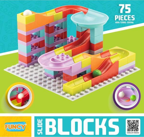 Slide Blocks 75 Parça LegoDuplo Uyumlu - Image 1