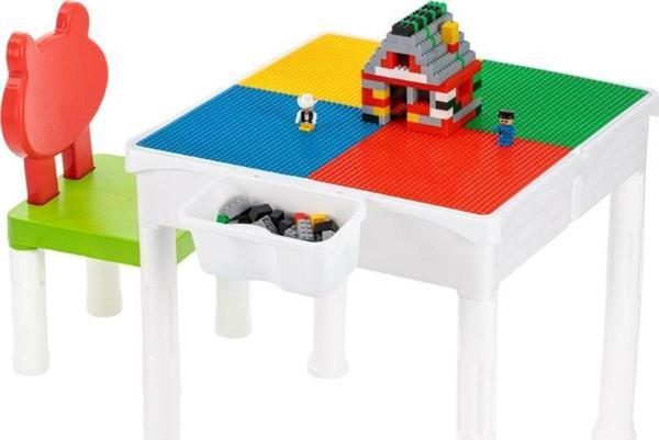 Lego Classic Uyumlu 250 Parça Blok Ve 2 Adet Mini Figürlü Mega Aktivite Seti - Image 1