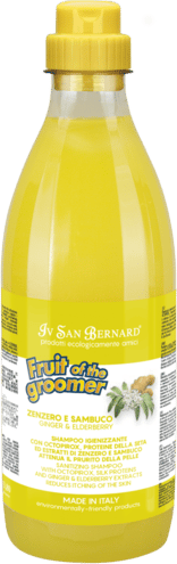 Iv San Bernard Ginger Elderberry Shampoo Kedi ve Köpek Kaşıntıya Karşı Zencefil Mürver Şampuanı 500 ml - Image 1