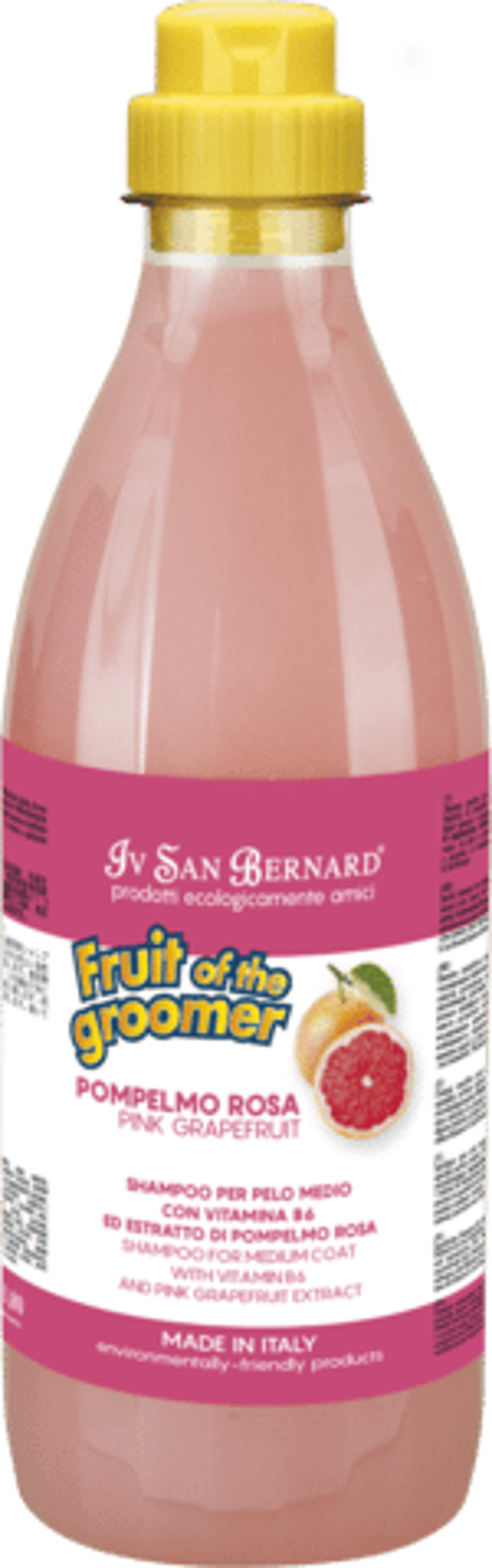 Iv San Bernard Pink Grapefruit Shampoo Medium Hair Orta Boy Tüylü Kedi Köpekler İçin Greyfurtlu Şampuan 500 ml - Image 1