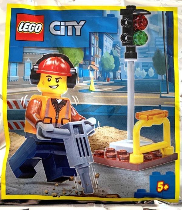 LEGO City 952111 Construction worker - Image 1