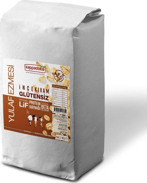 Kappadokia İnce Kıvam Glütensiz Yulaf Ezmesi. 1 Kg - Image 1