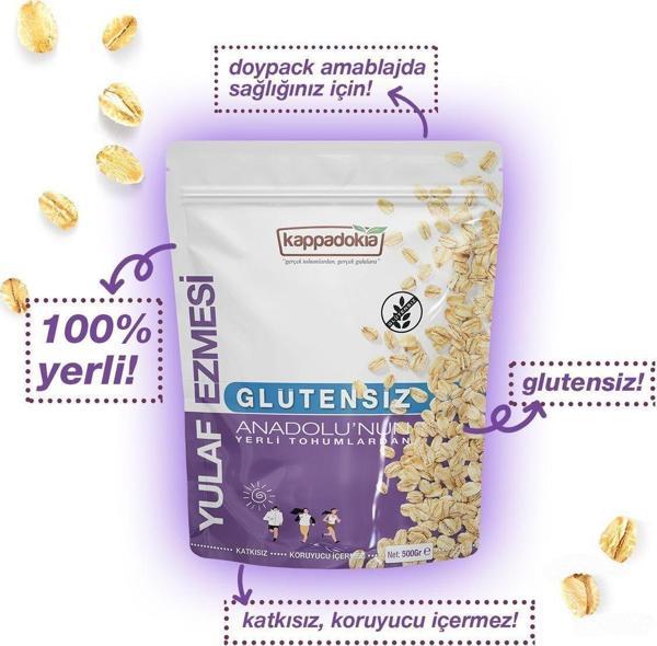 Kappadokia Yerli Glütensiz Yulaf Ezmesi 500 Gr. - Image 1