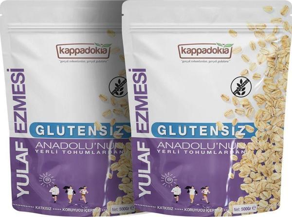 Kappadokia Glütensiz Yulaf Ezmesi 500 Gr 2'Li - 1 Kg - Image 1